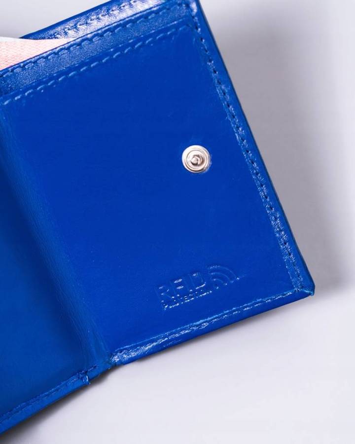 Leather wallet RFID PETERSON PTN RD-200-MCL