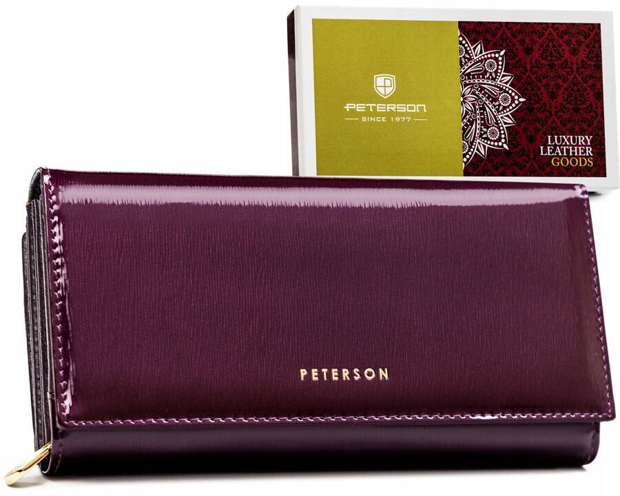 Leather wallet RFID PETESON PTN 42100-SH