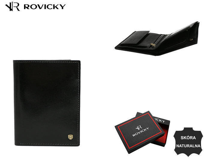 Leather wallet RFID ROVICKY 22314-RVT