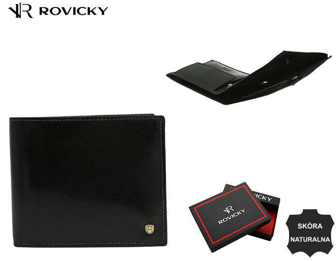 Leather wallet RFID ROVICKY 22319-RVT