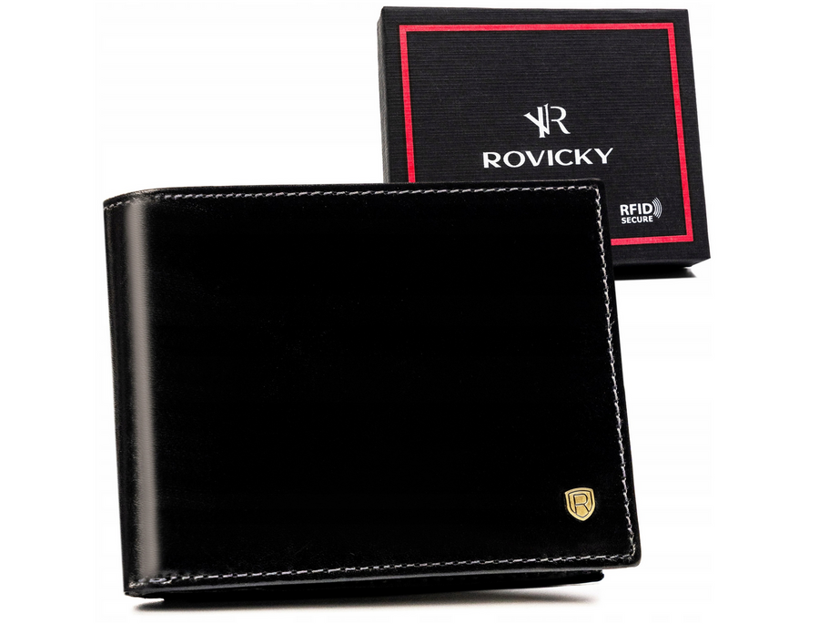 Leather wallet RFID ROVICKY 22319-RVT