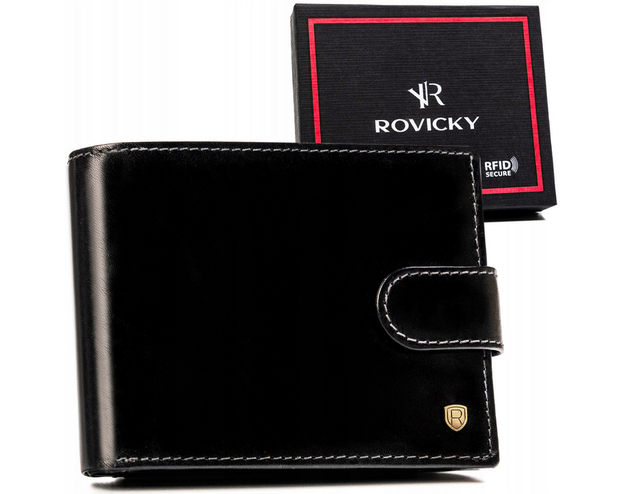 Leather wallet RFID ROVICKY 22320L-VT-RVT