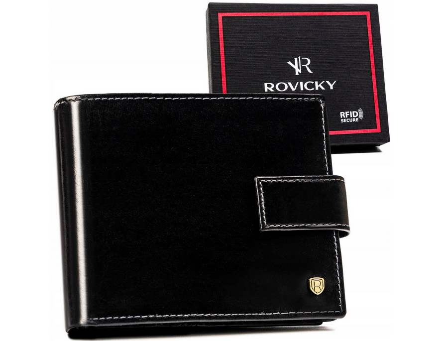 Leather wallet RFID ROVICKY 22321L-RVT