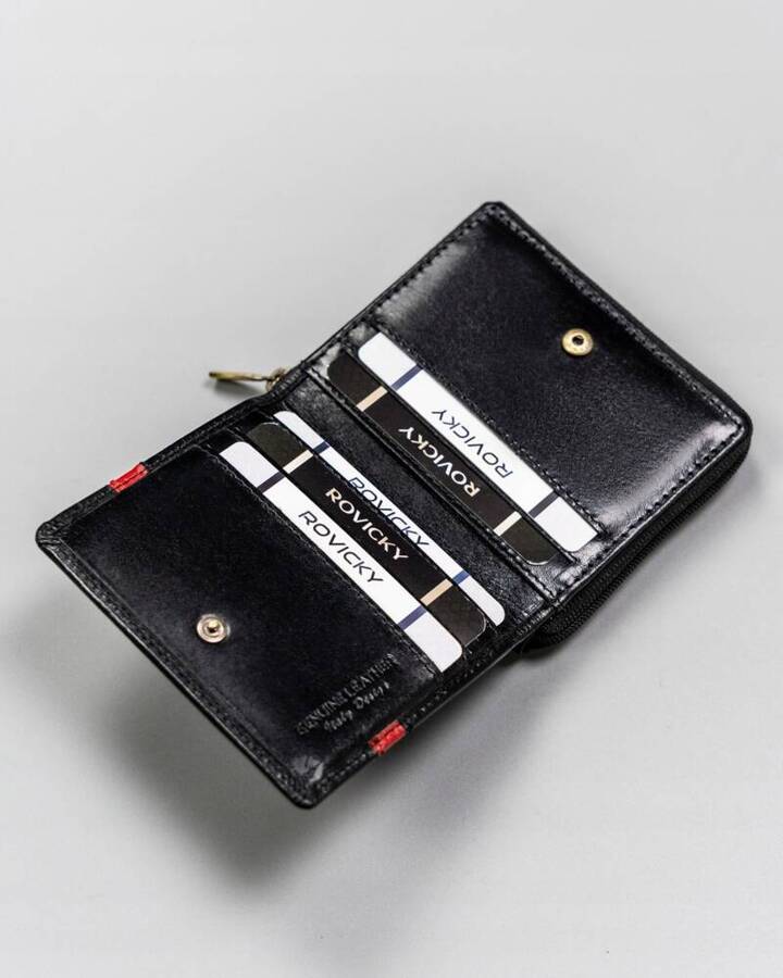 Leather wallet RFID ROVICKY 22322-RVTP