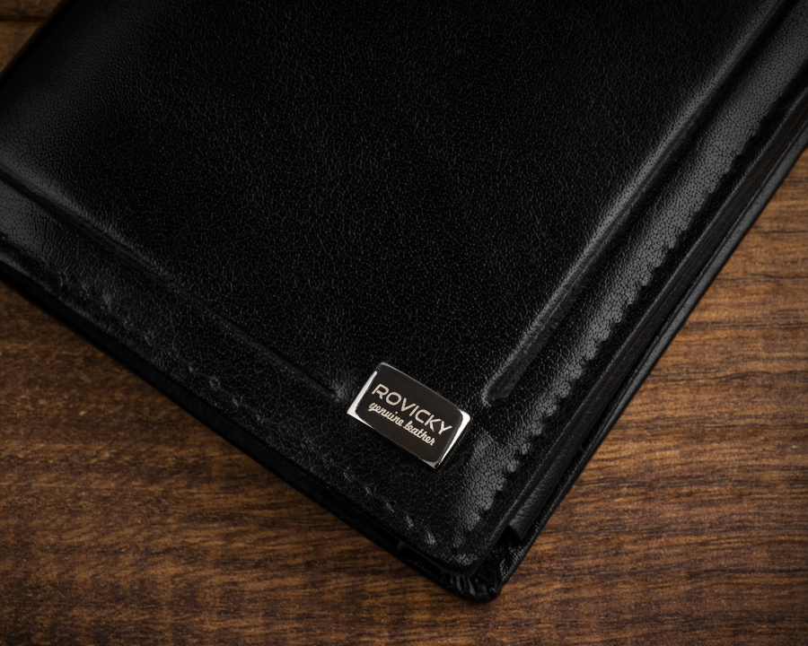 Leather wallet RFID ROVICKY CPR-125-BAR