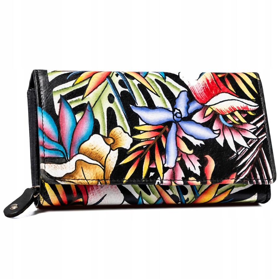 Leather wallet RFID ROVICKY R-N22-ART