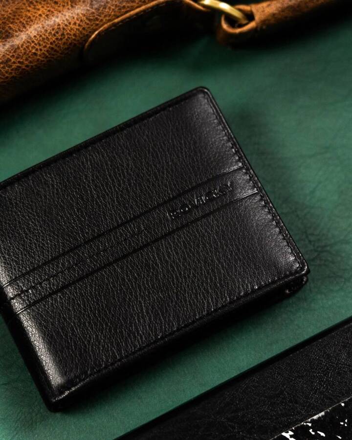 Leather wallet RFID ROVICKY R-N992-GAT