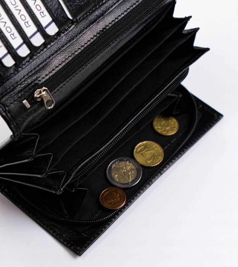 Leather wallet RFID ROVICKY R-RD-07-GCL-Q