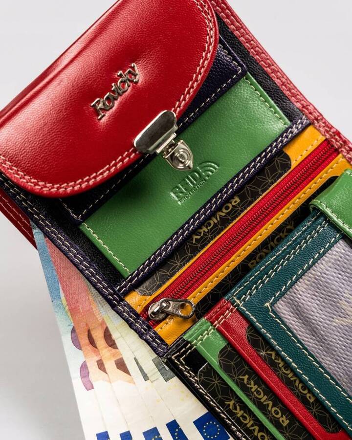 Leather wallet RFID ROVICKY R-RD-19-GCL-3615 RM2