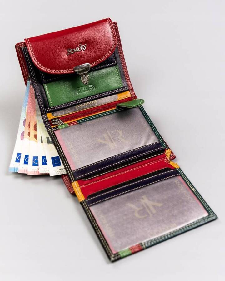 Leather wallet RFID ROVICKY R-RD-19-GCL-3615 RM2