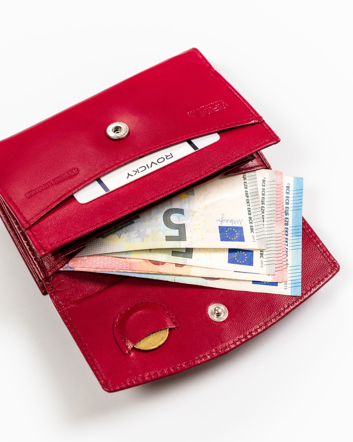 Leather wallet RFID ROVICKY R-RD-40-GCL