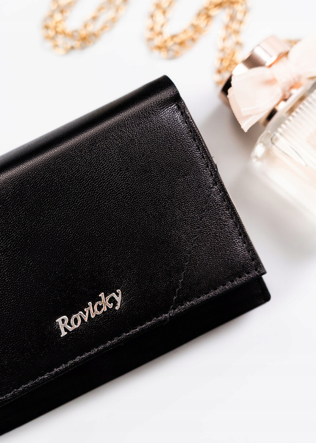 Leather wallet RFID ROVICKY R-RD38-GCL