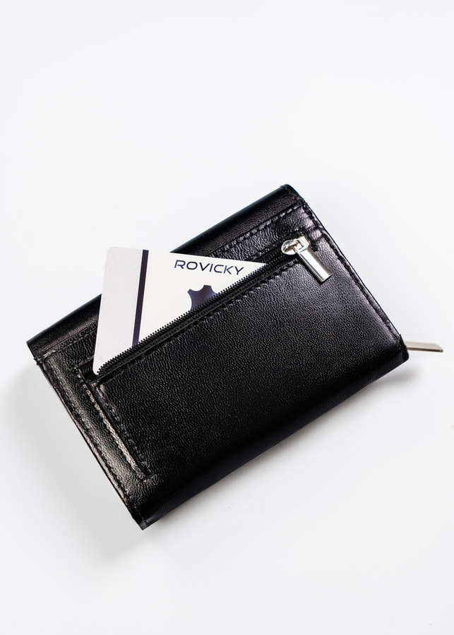 Leather wallet RFID ROVICKY R-RD38-GCL