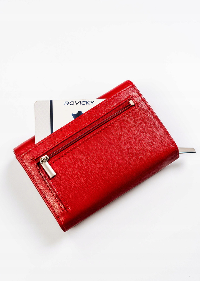 Leather wallet RFID ROVICKY R-RD38-GCL