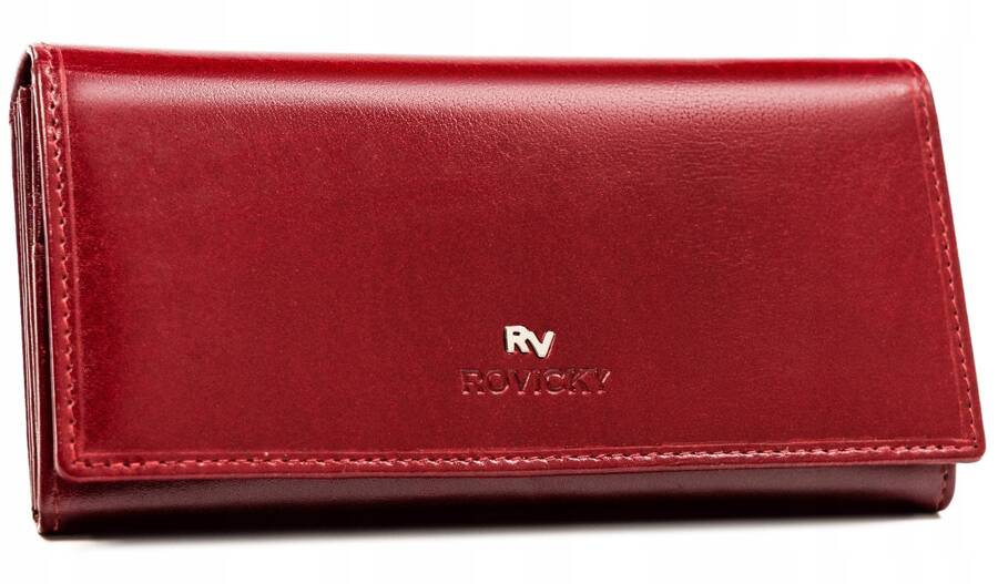 Leather wallet RFID ROVICKY RV-1680177-BCA