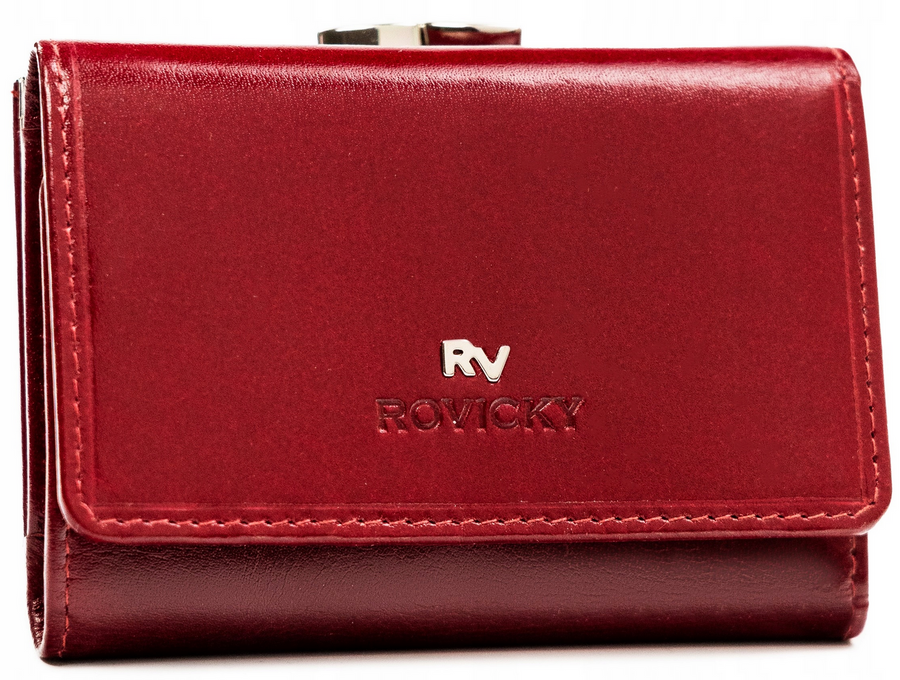 Leather wallet RFID ROVICKY RV-1680400-BCA