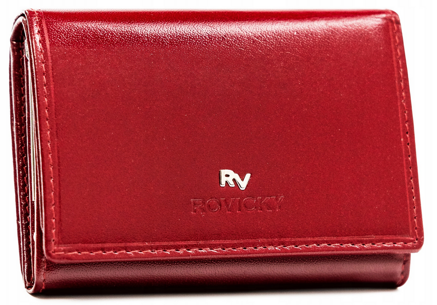 Leather wallet RFID ROVICKY RV-24892-BCA