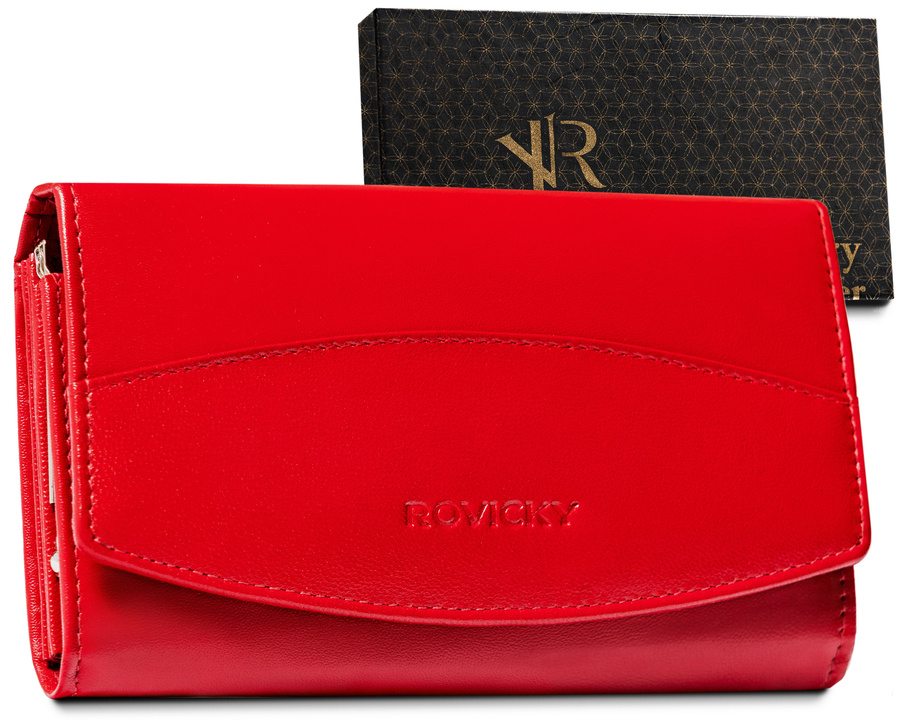 Leather women wallet ROVICKY R-RD-36-GCL