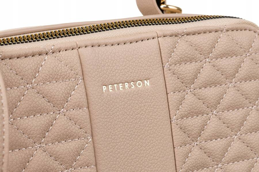 Leatherette bag PETERSON PTN 1091-2