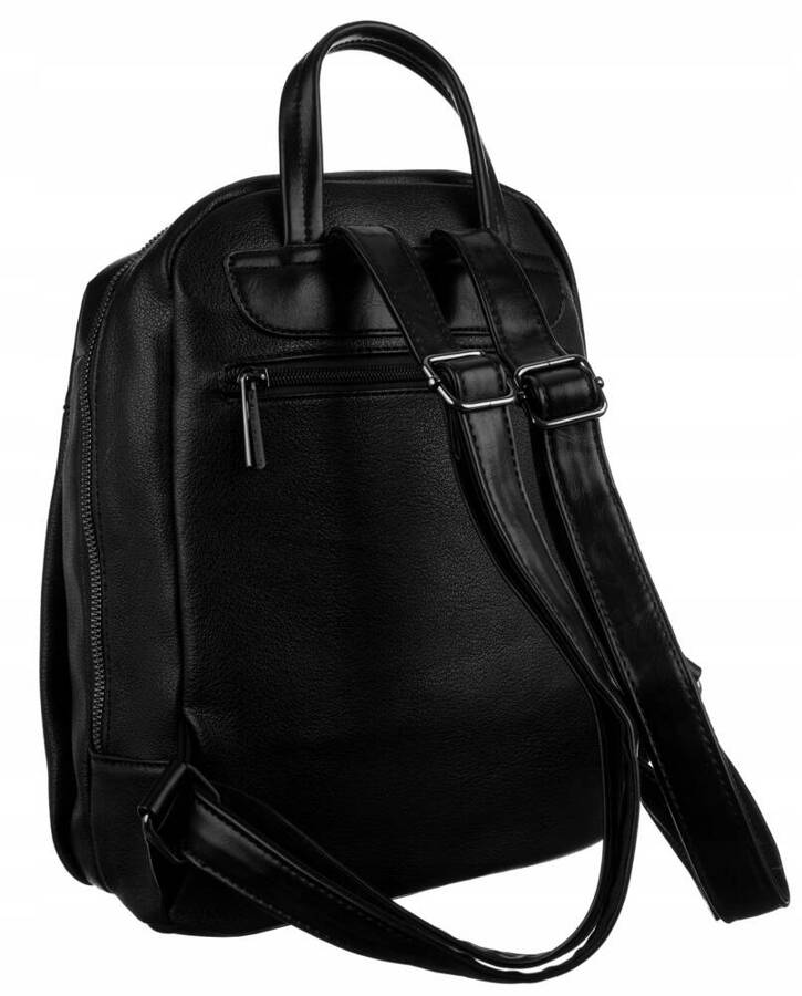 Leatherette bagpack DAVID JONES 6708-3