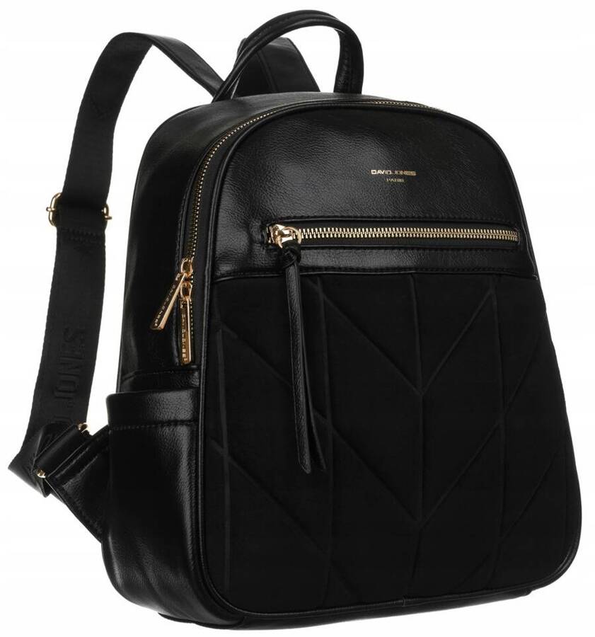 Leatherette bagpack DAVID JONES 6856-2