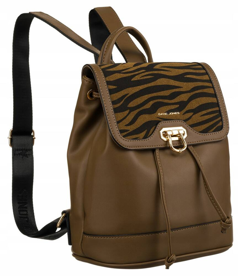 Leatherette bagpack DAVID JONES 6865-3