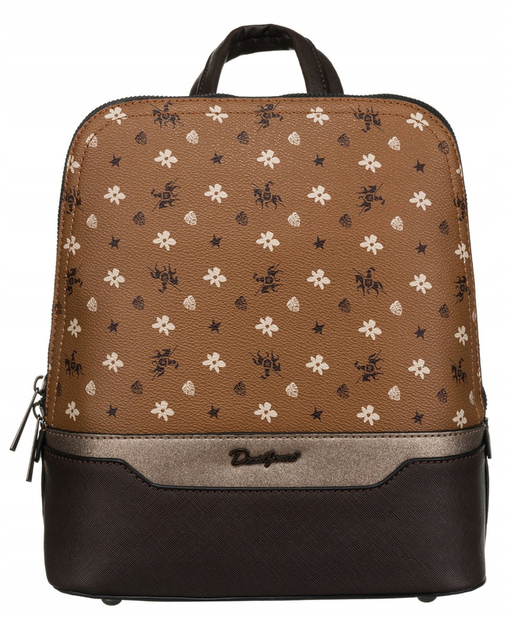 Leatherette bagpack DAVID JONES 6866-2