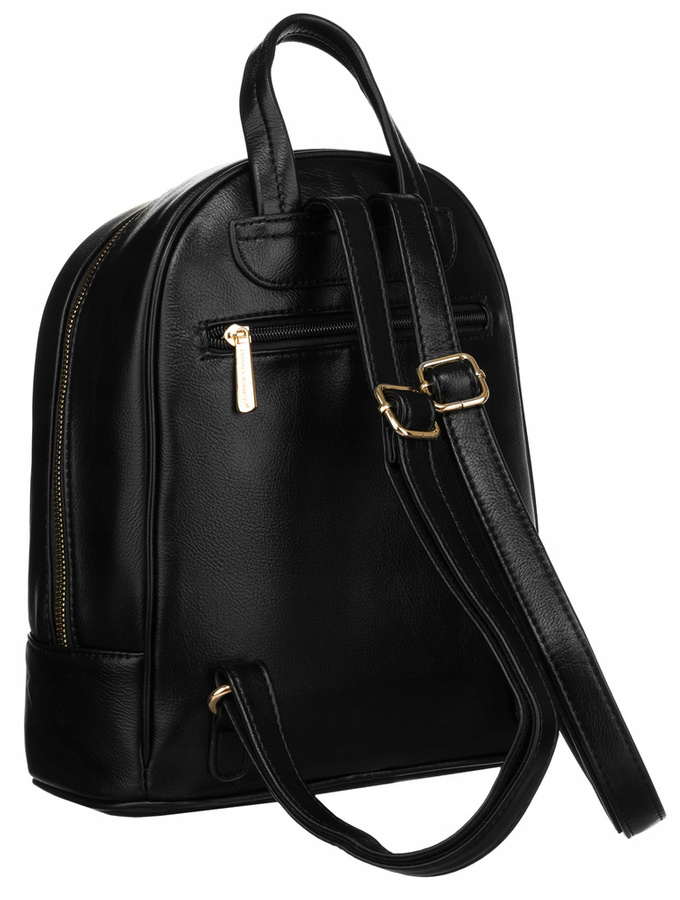 Leatherette bagpack DAVID JONES 6877-3