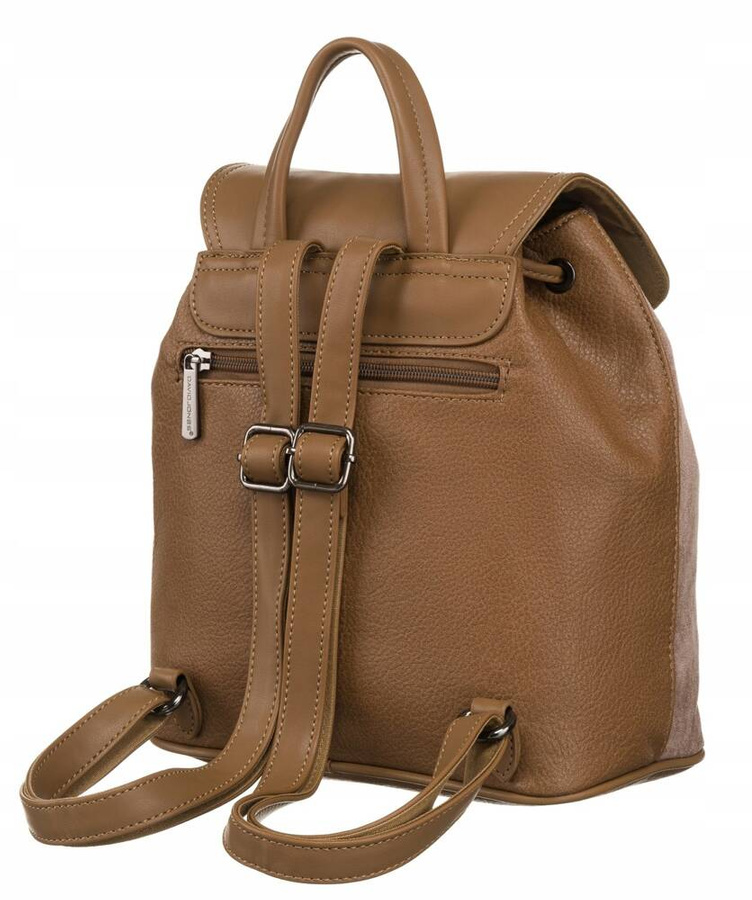 Leatherette bagpack DAVID JONES 6885-2