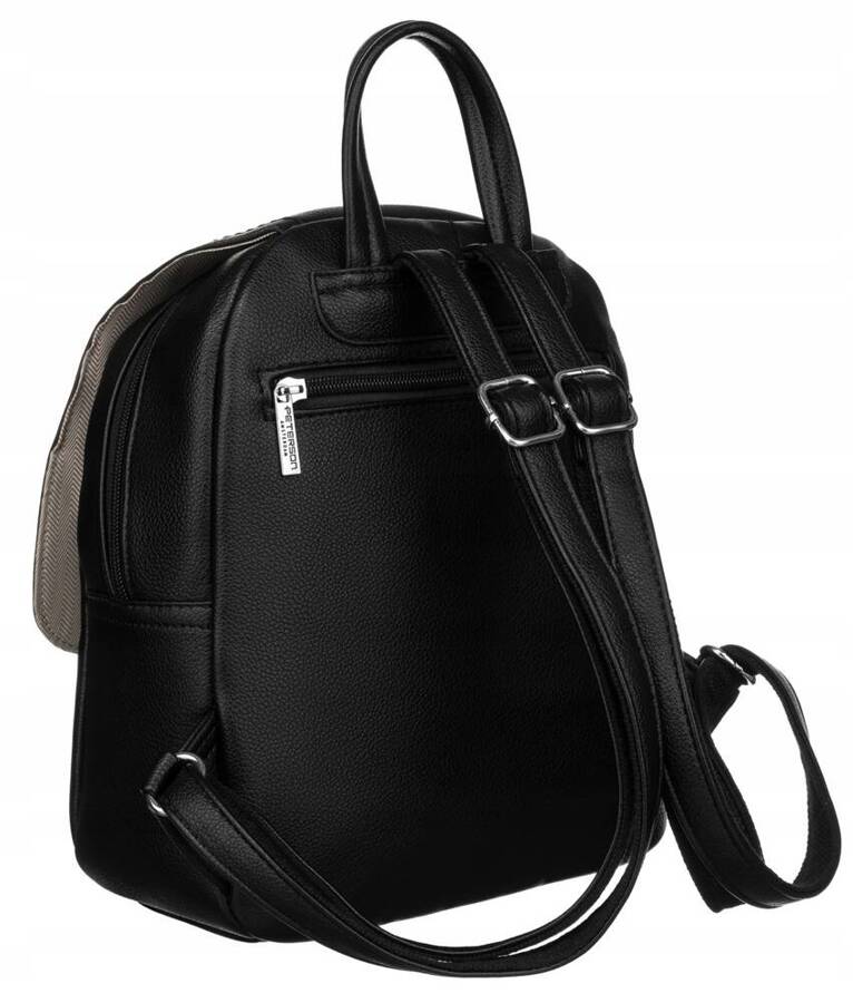 Leatherette bagpack PETERSON PTN 6739