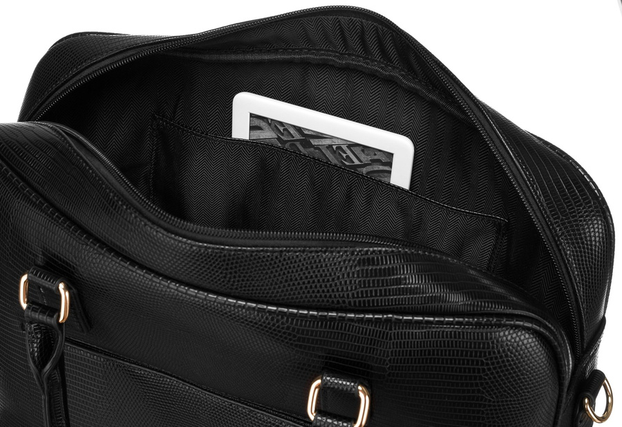 Leatherette laptop bag PETERSON PTN 1294