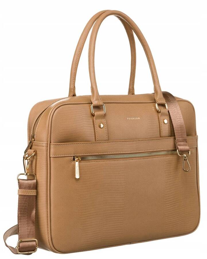 Leatherette laptop bag PETERSON PTN 1294