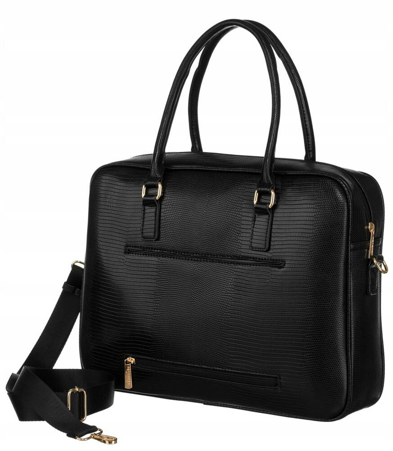 Leatherette laptop bag PETERSON PTN 1429