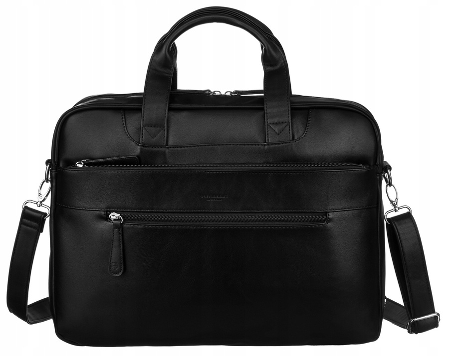 Leatherette laptop bag PETERSON PTN LAP-513A-PUD-120