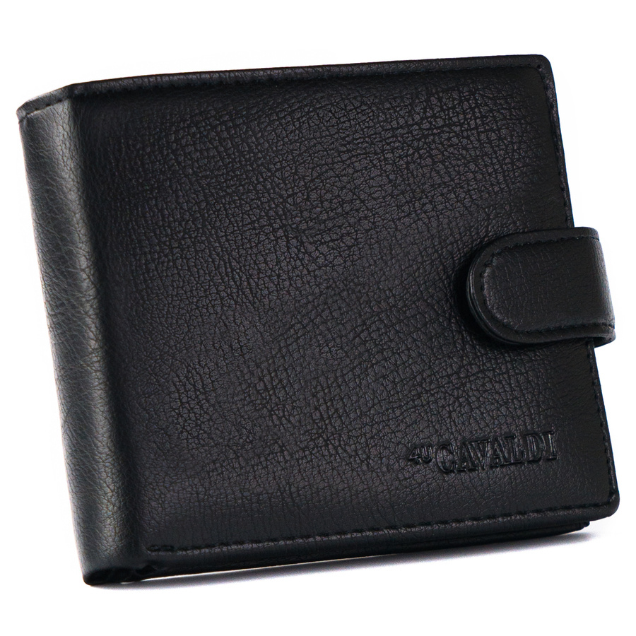 Leatherette men wallet CAVALDI M621L-PU