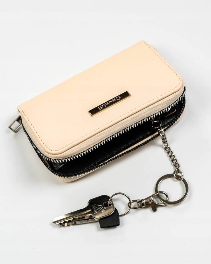 Leatherette wallet 4U CAVALDI ABT-03-BL