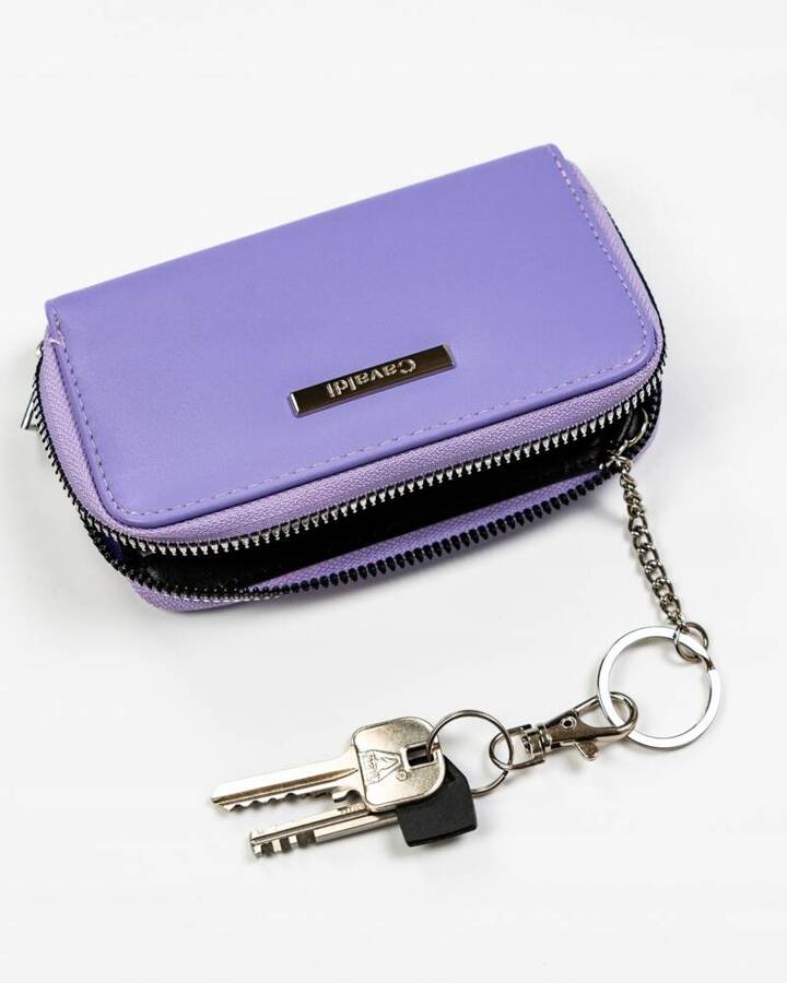 Leatherette wallet 4U CAVALDI ABT-03-BL