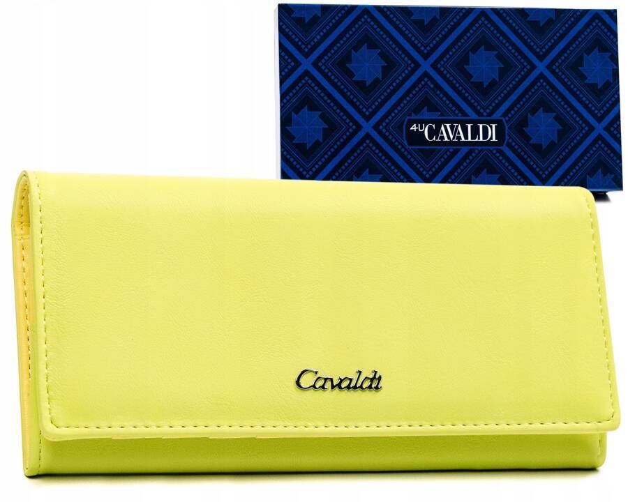 Leatherette wallet 4U CAVALDI GD27-DNM