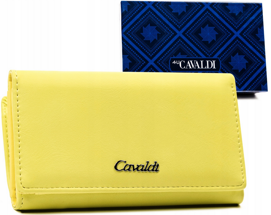 Leatherette wallet 4U CAVALDI GD29-DNM