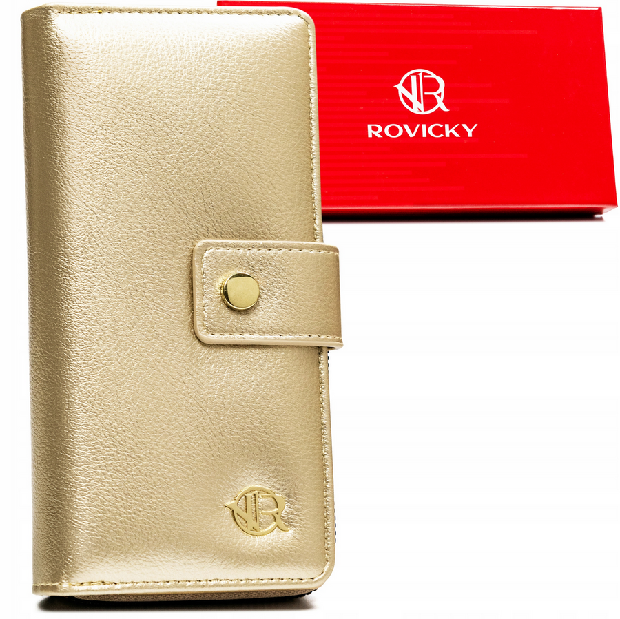 Leatherette wallet ROVICKY R-POR-01-HRH