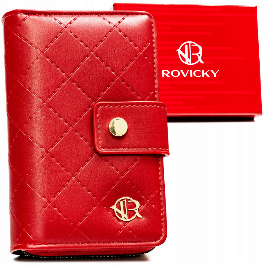 Leatherette wallet ROVICKY R-POR-02-DSC