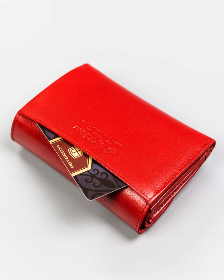 Leather's wallet RFID PETERSON PTN 116-BO