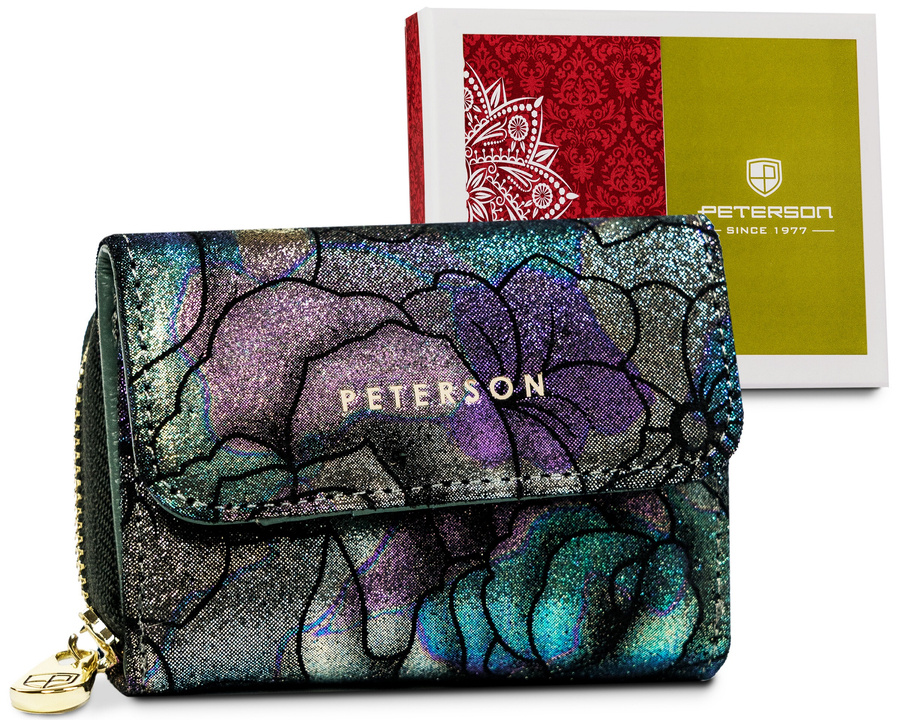 Leather's wallet RFID PETERSON PTN 423229-MD