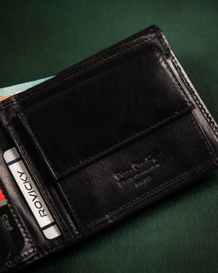 Leather's wallet RFID PIERRE CARDIN 8806 TILAK51