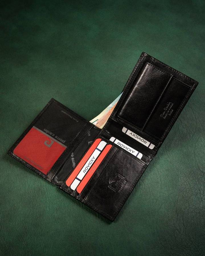 Leather's wallet RFID PIERRE CARDIN 8806 TILAK51