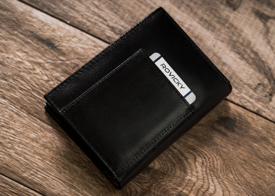 Leather's wallet RFID ROVICKY N4-GOAN