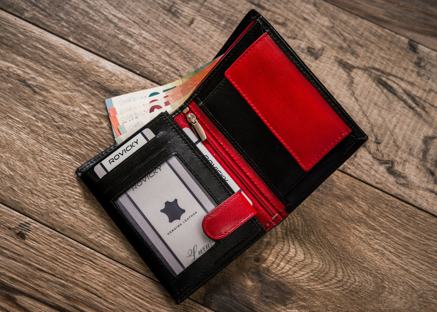 Leather's wallet RFID ROVICKY N4-GOAN