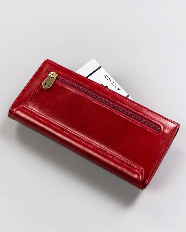 Leather's wallet RFID ROVICKY R-42102-SG