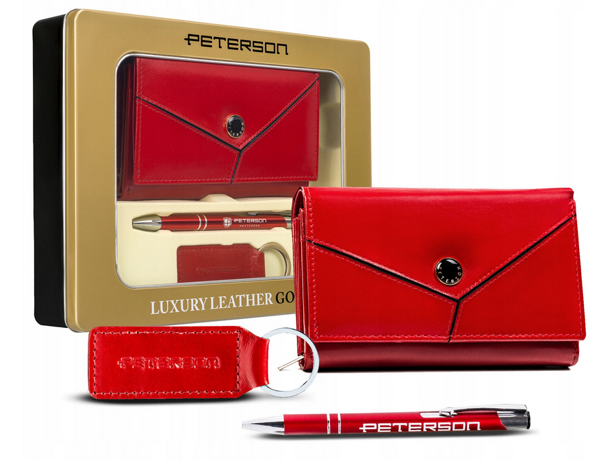 Peterson wallet+pendant+pen set PTN ZD39