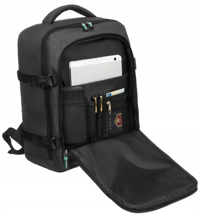 Polyester bagpack PETERSON PTN GPL-01-T